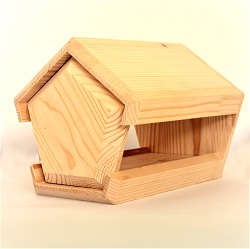 Vtacia budka a krmidlo 2v1