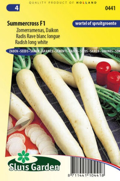 Reďkovka biela dlhá Summercross