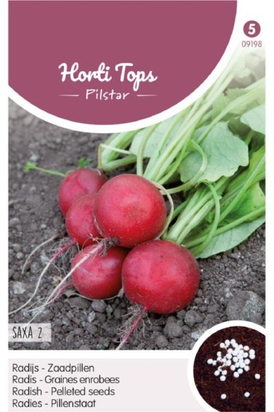 Peletované semená reďkovky, semená reďkovky, peletované semená, 