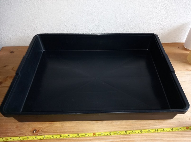 vanička pre cc vozíky, vanička na pestovanie,  